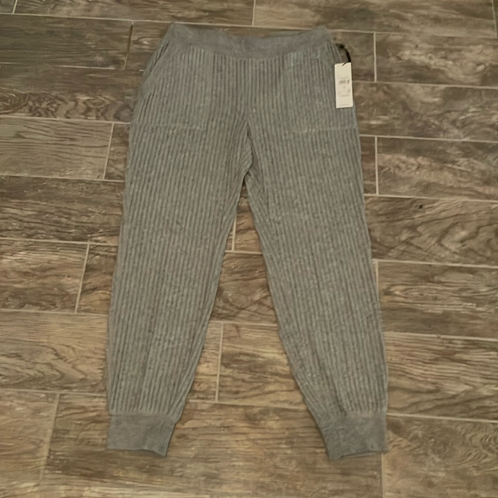 Calvin Klein waffle knit jogger pants